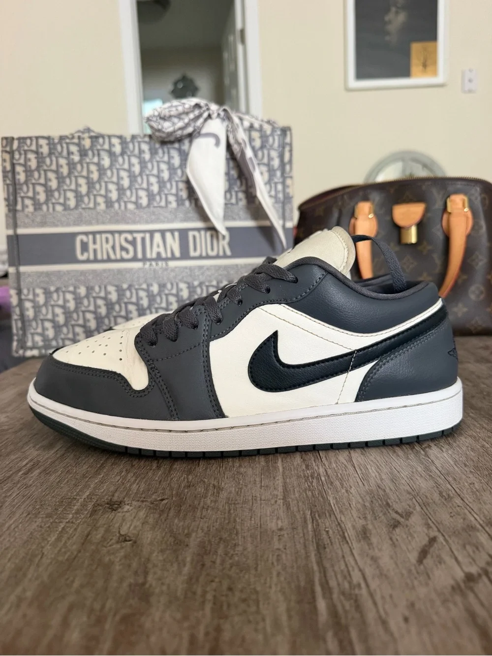 Jordan Women’s Low-Top Sneakers - Black & Cream